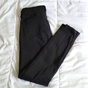Topshop Black High Rise Jaime Skinny Jeans Size 30P